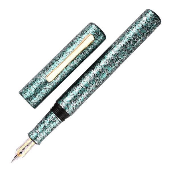 Taccia Granite Stone Fountain Pen - Green GT Discount