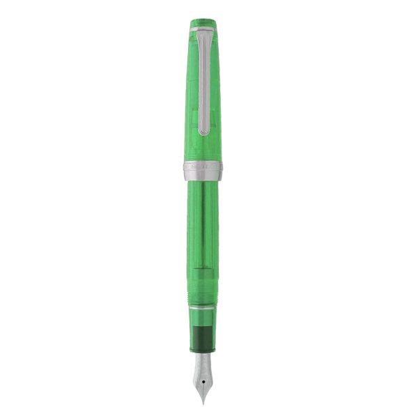 Sailor Professional Gear Slim Transparent Color Fountain Pen - Green CT on Sale