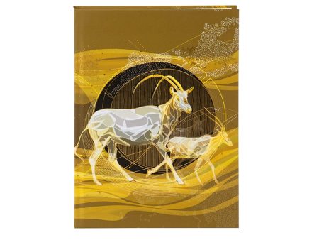 Goldbuch Antelopes Notebook - A5, Plain Discount