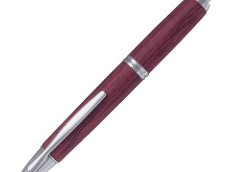 Pilot Capless Wooden Fountain Pen - Red Birch CT Fashion