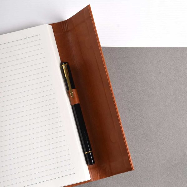 Scholar Maxima Tan Notebook - A5, Ruled Hot on Sale