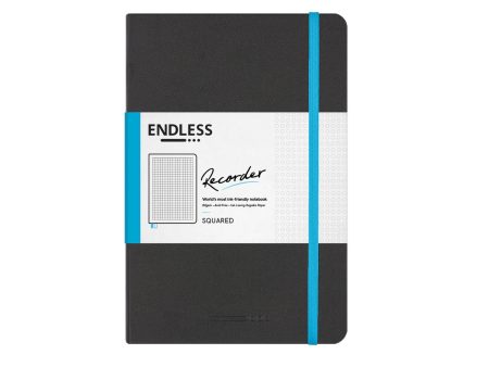 Endless Recorder Infinite Space Black Regalia Notebook - A5, Squared Hot on Sale