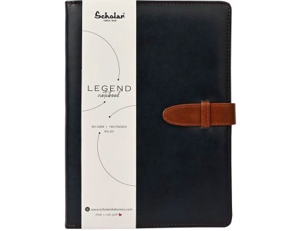 Scholar Legend Midnight Blue Notebook - A6, Ruled Online