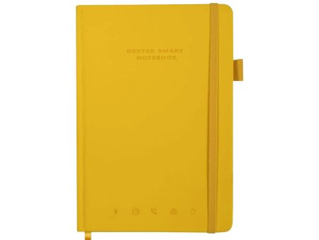 Dexter Smart Premium Erasable & Reusable Eco-Friendly Yellow Notebook - A5, Ruled Online