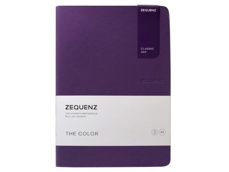 Zequenz Color Notebook, Scarlet Gum - A5, Ruled Hot on Sale