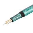 Taccia Granite Stone Fountain Pen - Green GT Discount