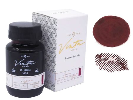 Vinta Heritage Collection St. John s Ink Bottle, Brown - 30ml Sale