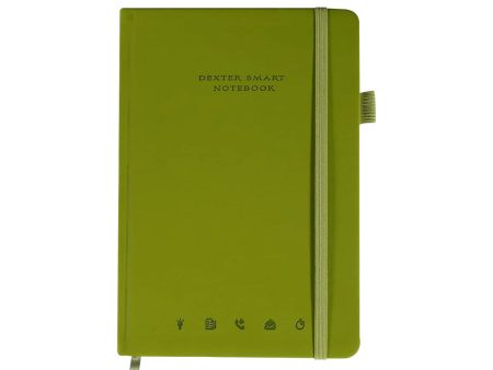 Dexter Smart Premium Erasable & Reusable Eco-Friendly Green Notebook - A5, Ruled For Discount