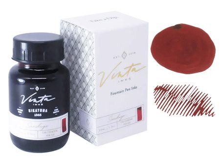 Vinta Original Collection Sikatuna Ink Bottle, Dark Red - 30ml Discount