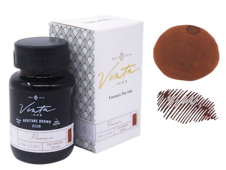 Vinta Ink Bottle, Heritage Brown - 30ml For Cheap