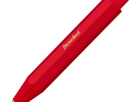 Kaweco Classic Sport 0.7mm Mechanical Pencil with Optional Clip - Red Supply