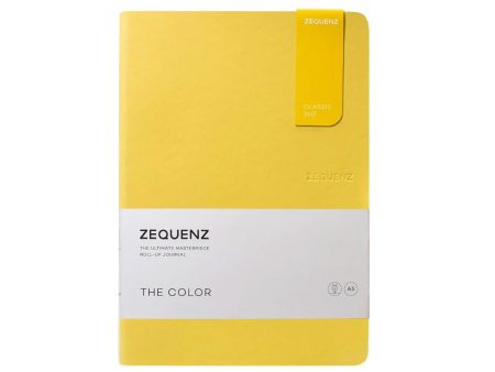 Zequenz Color Notebook, Mustard - A5, Ruled Online