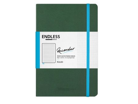 Endless Recorder Forest Canopy Regalia Notebook - A5, Ruled Hot on Sale