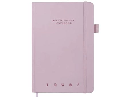 Dexter Smart Premium Erasable & Reusable Eco-Friendly Pink Notebook - A5, Ruled Cheap