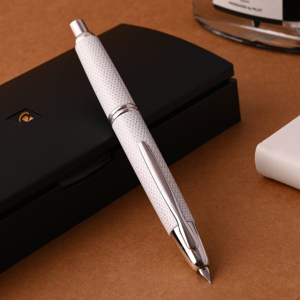 Pilot Capless Fountain Pen - White Graphite on Sale