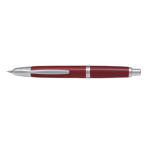 Pilot Capless Fountain Pen - Graphite Red For Discount